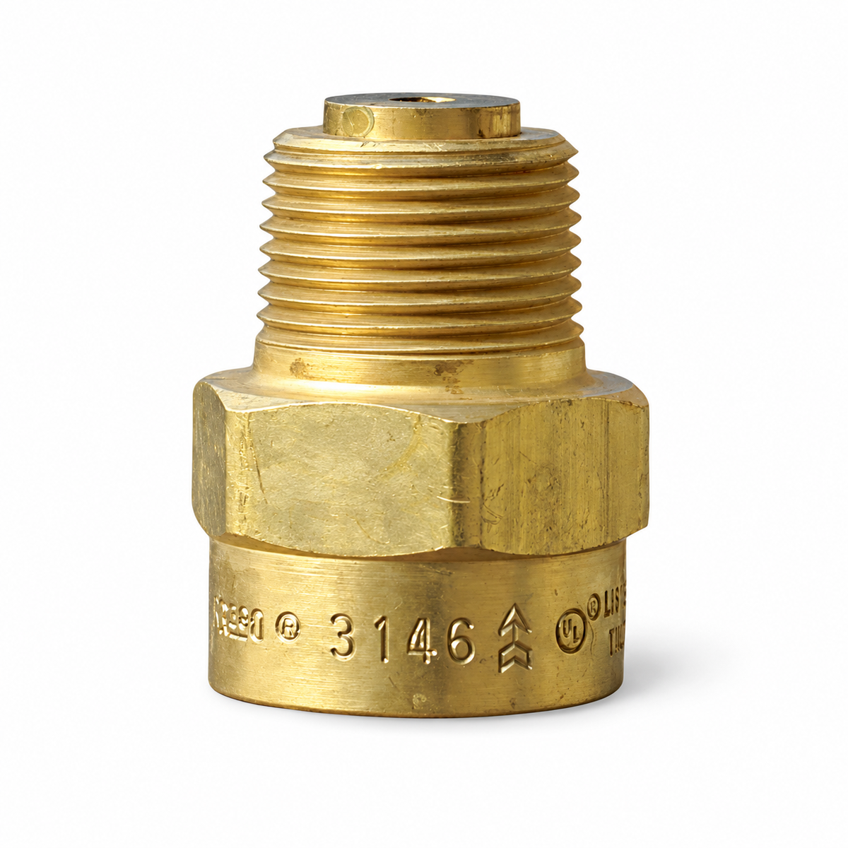 3146 Back Check Valve Brass (3/4" F.NPT × 3/4" M.NPT) RegO USA