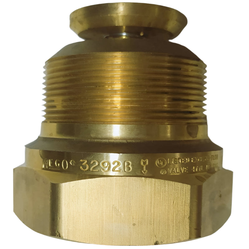 3292B Excess Flow Valve Brass (2" M.NPT × 2" F.NPT) 100 GPM RegO USA