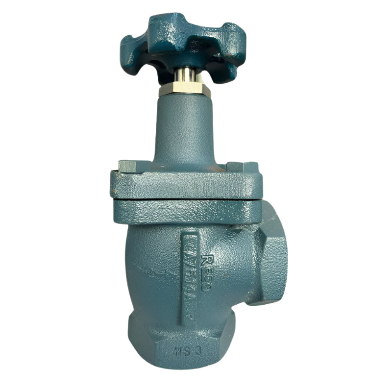 A7514AP Angle Valve for Storage Containers Steel (2" F.NPT) RegO USA