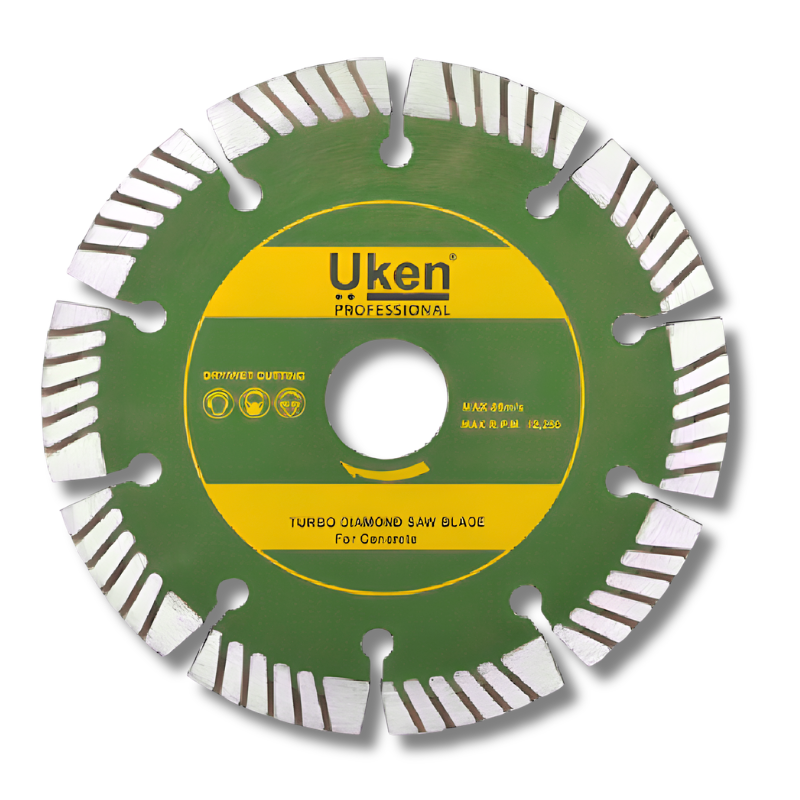 Diamond Blade Turbo Concrete & Brick Cutting 115 mm Fast Cut UKEN