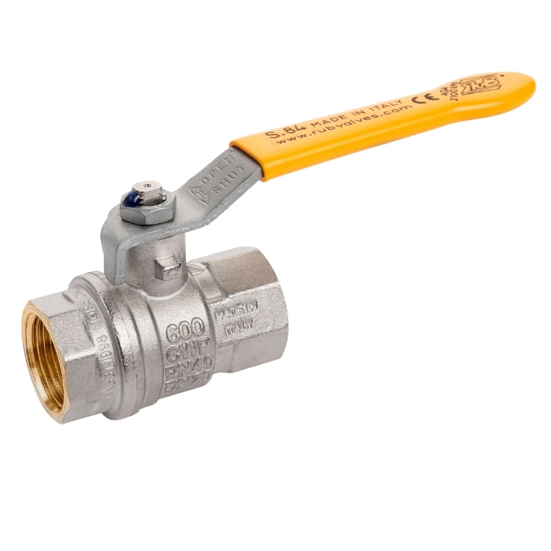 Ball Valve Brass EN331 Rub Bonomi (S84E00) 3/4"