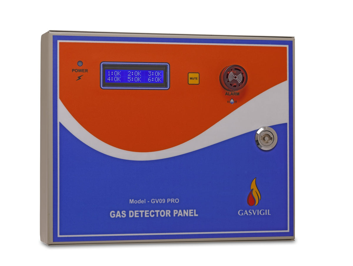 Gas Monitoring Addressable Panel for LPG GV09PRO GasVigil