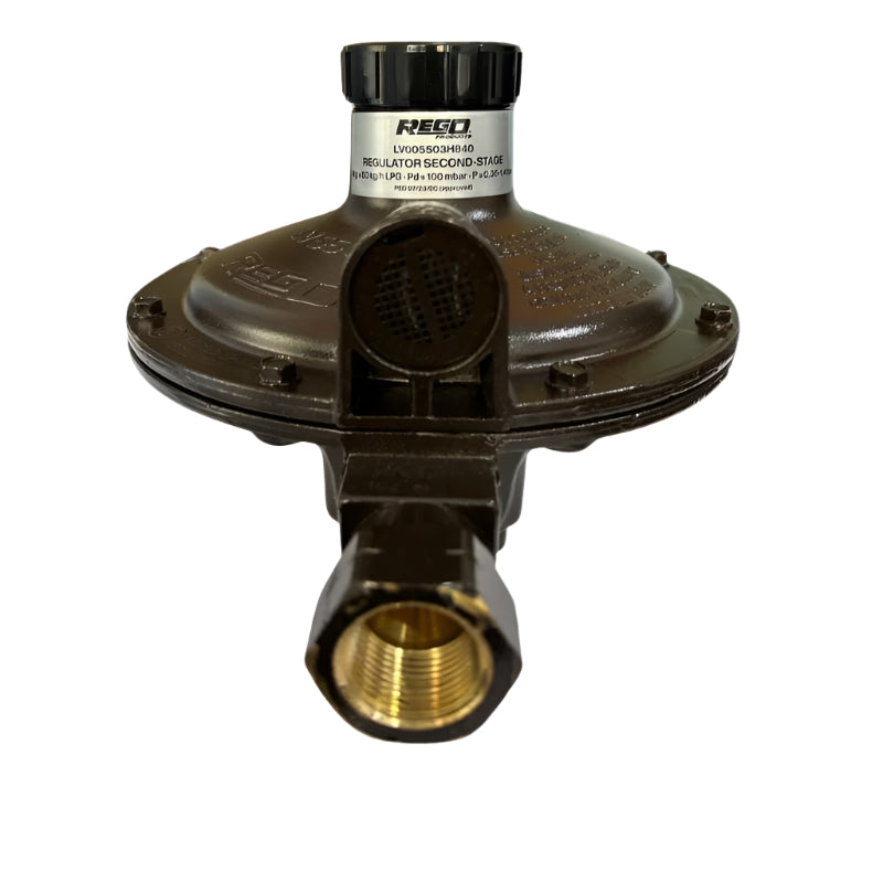 LV5503H840 Regulator 50 kg/hr (3/4" F.NPT × 1" F.NPT) (70-210 mbar) RegO USA