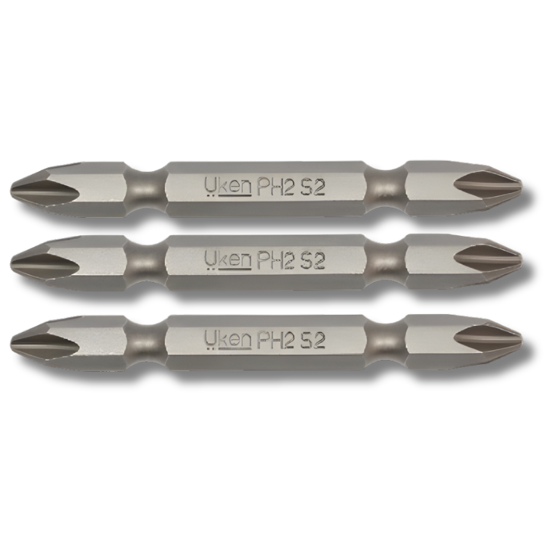 Screw Bit Double End PH2 × 150 mm(10pcs/Set) UKEN U1578