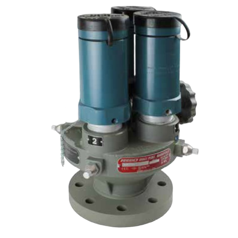 Multiport Safety Relief Valve 250 PSIG 4" Flng (3NOS × A3149MG) Stainless Steel RegO A8573G