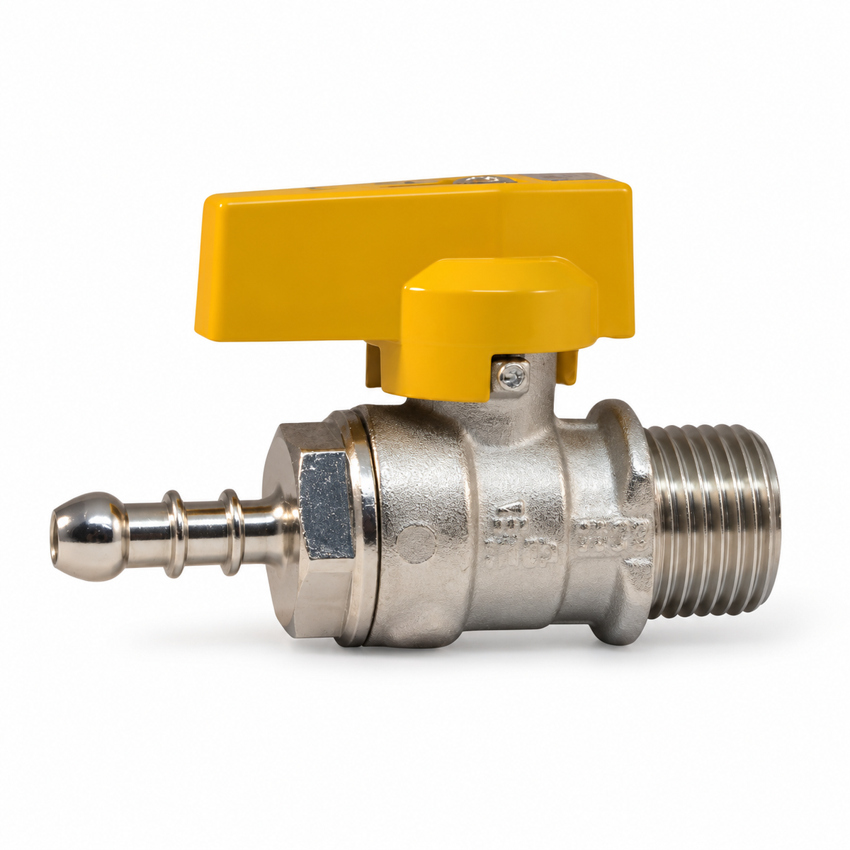 Ball Valve Bianchi Straight 1/2" M × 3/8" H