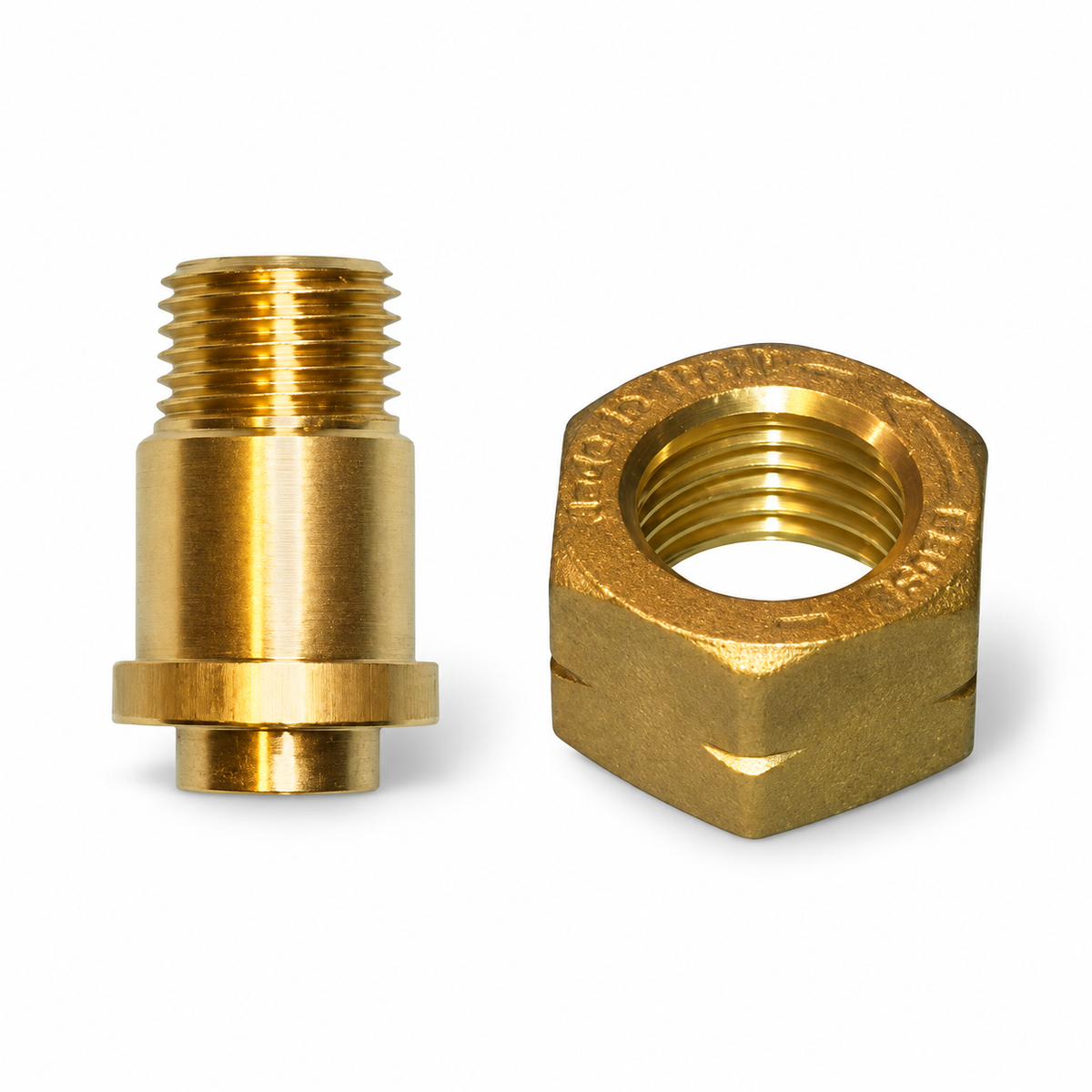 Manifold Connector Brass (5902) 1/2" L × 1/4" R