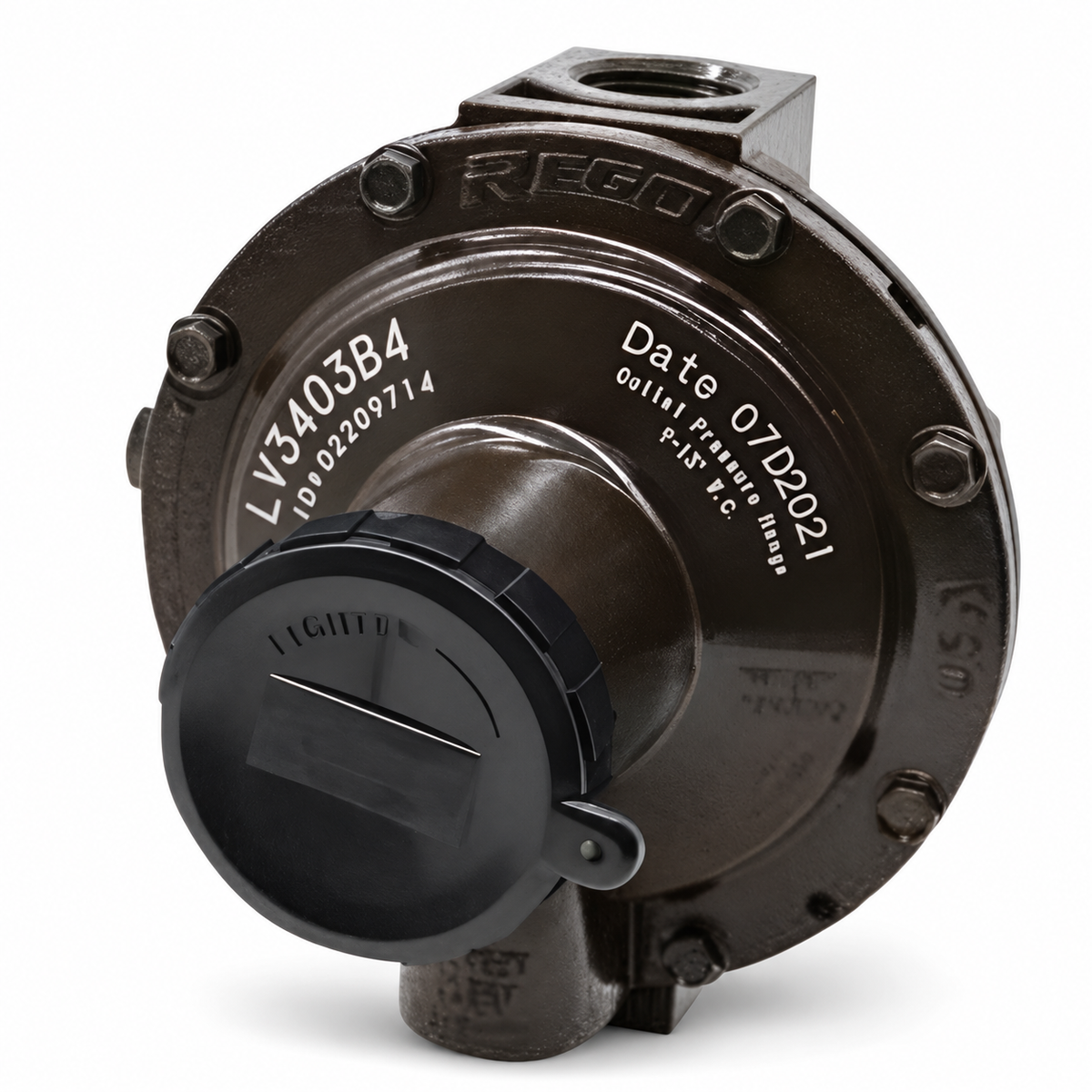 Regulator 10 kg/hr LP (37 mbar) RegO LV3403B4