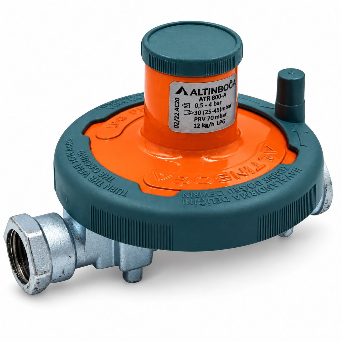 12 kg/hr Low Pressure LPG Regulator Altinboga Turkey