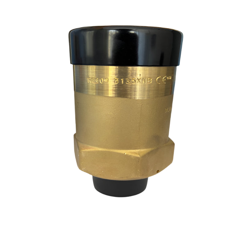 Safety Relief Valve External Pop Action 250 PSI 1-1/4" M.NPT Brass RegO 3135G