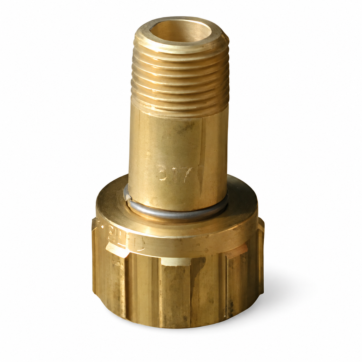 3171A Hose Coupling for Vapor & Liquid (1-1/4" F.ACME × 1/2" M.NPT) Brass RegO USA