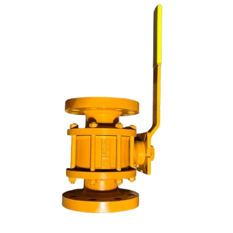 Ball Valve Carbon Steel Class 300 PTFE Gasket Yellow Lever TORK 4"