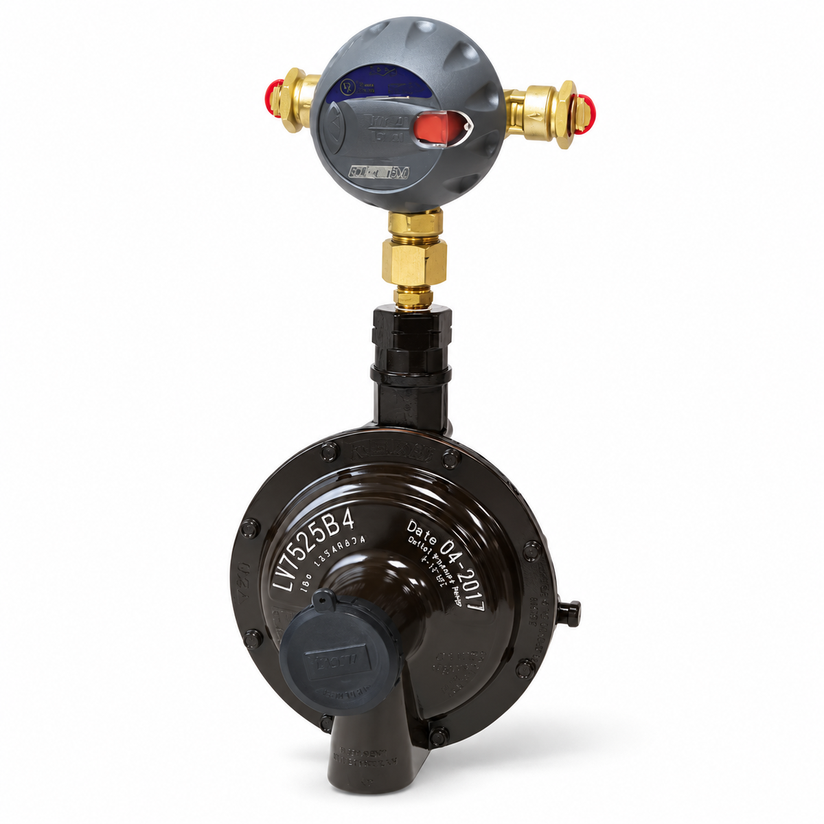 7525B4 Twin Stage Auto Changeover Regulator 10 kg/hr RegO USA