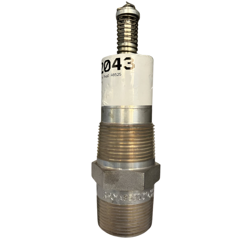 A8525 Excess Flow Valve Container Half Coupling Steel (1-1/4" M.NPT × 1-1/4" M.NPT) 35 GPM RegO USA