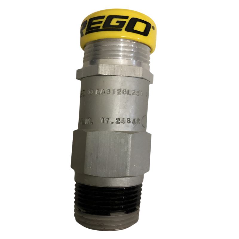 External Pressure Relief Valve for Ammonia 1/2" MNPT 250 PSI RegO AA3126 L250