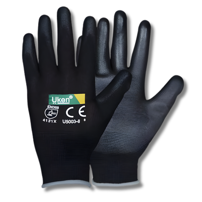 Gloves Black Grip UKEN