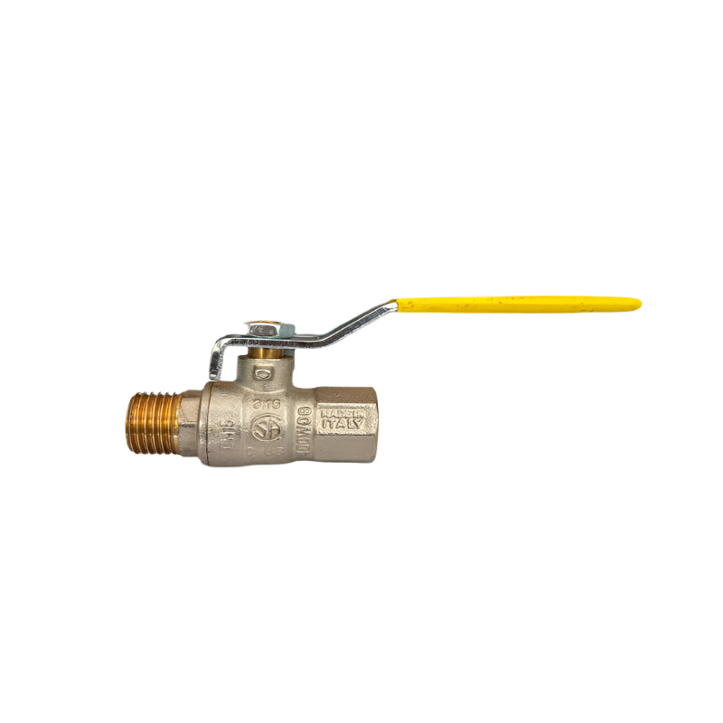 Ball Valve Brass NPT Male × Female 1/2" GB Italy