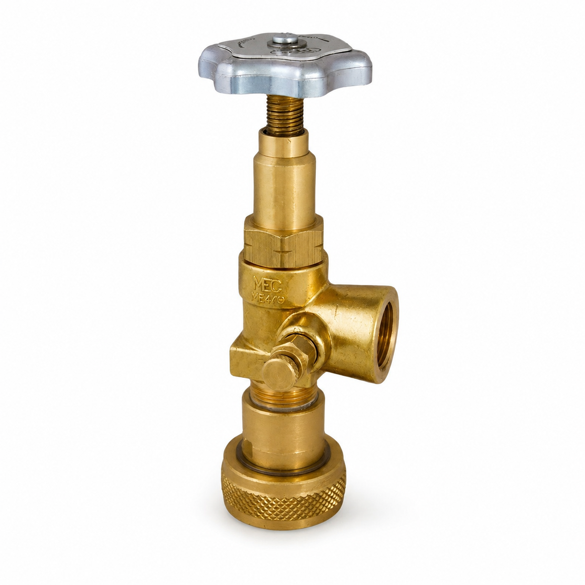3121 Unloading Adaptor Angle Brass (1-3/4" F.ACME × 3/4" F.NPT) RegO USA
