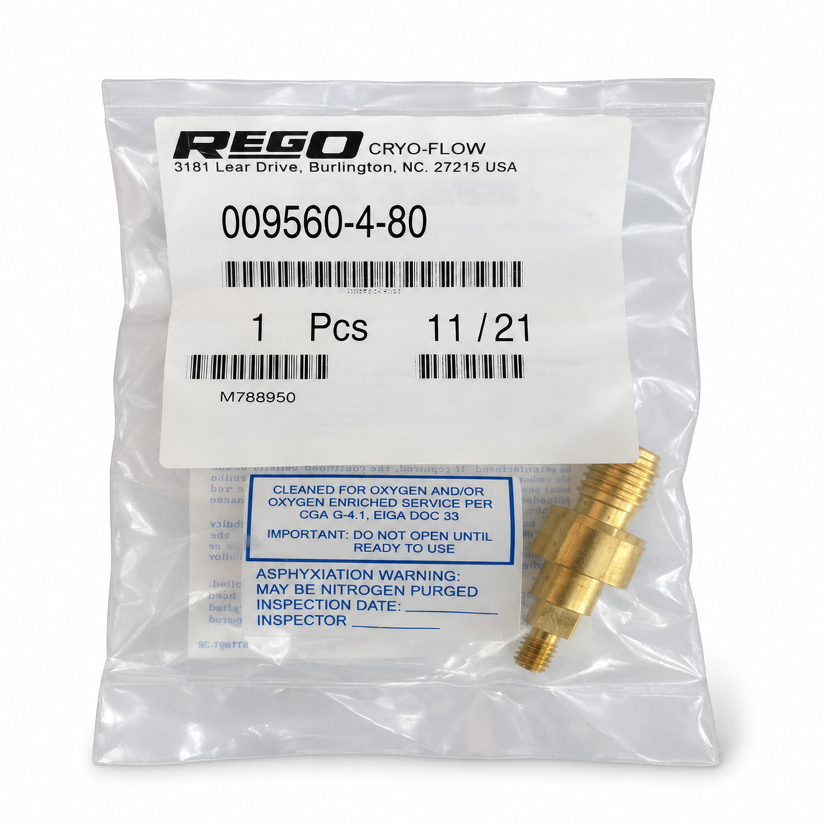 Repair Kit Cryogenic (HP9560 Series) RegO 9560-4-80