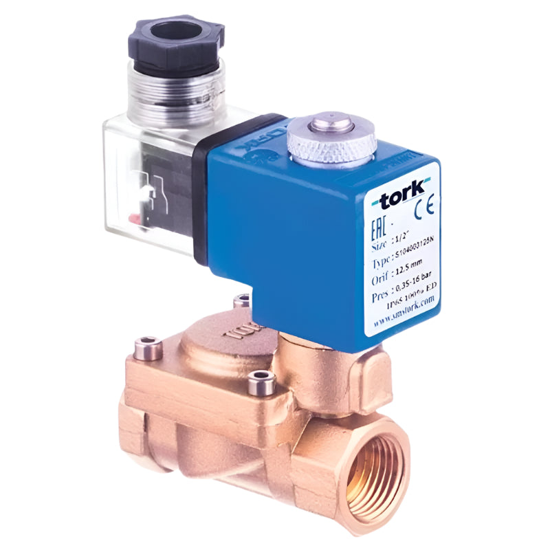 Solenoid Valve (0-5 BAR) NC 230 VAC S1050 TORK 3/4"