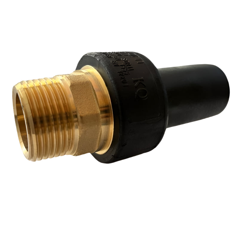 Transition Coupler PE SDR 11 32 mm × 3/4"