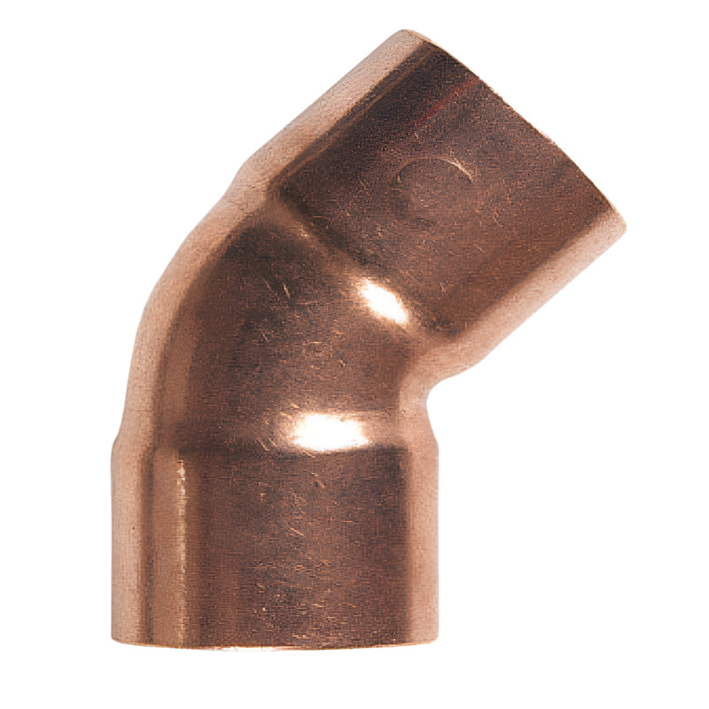 Elbow Copper 45° 15 mm