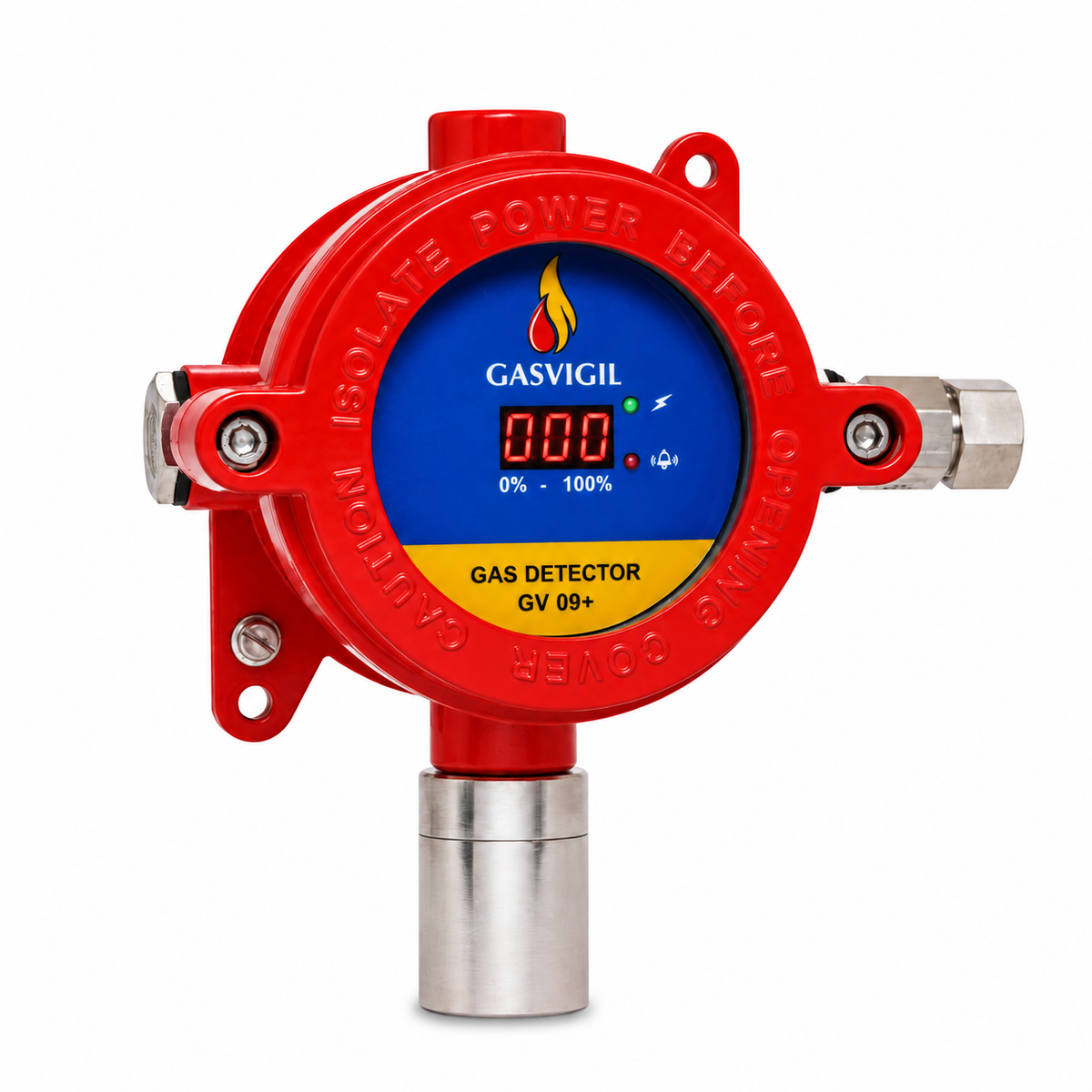 Gas Detector Addressable for LPG(0-100% LEL) RS485 Modbus CE RoHS GV09PLUS GasVigil