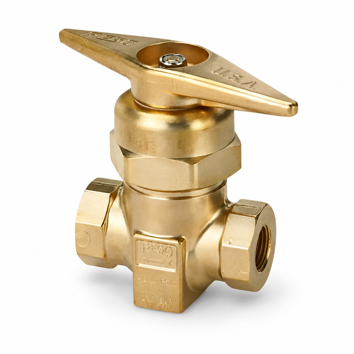High Pressure Gas Master Shut-Off Valve (1"-11 1/2" NPSM R.H × 1"-11 1/2" NPSM R.H) RegO HP9563CR