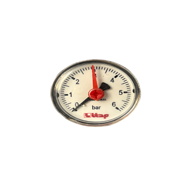 Pressure Gauge 0-6 BAR 2" Dial Back Conn. (483B014R) ITAP