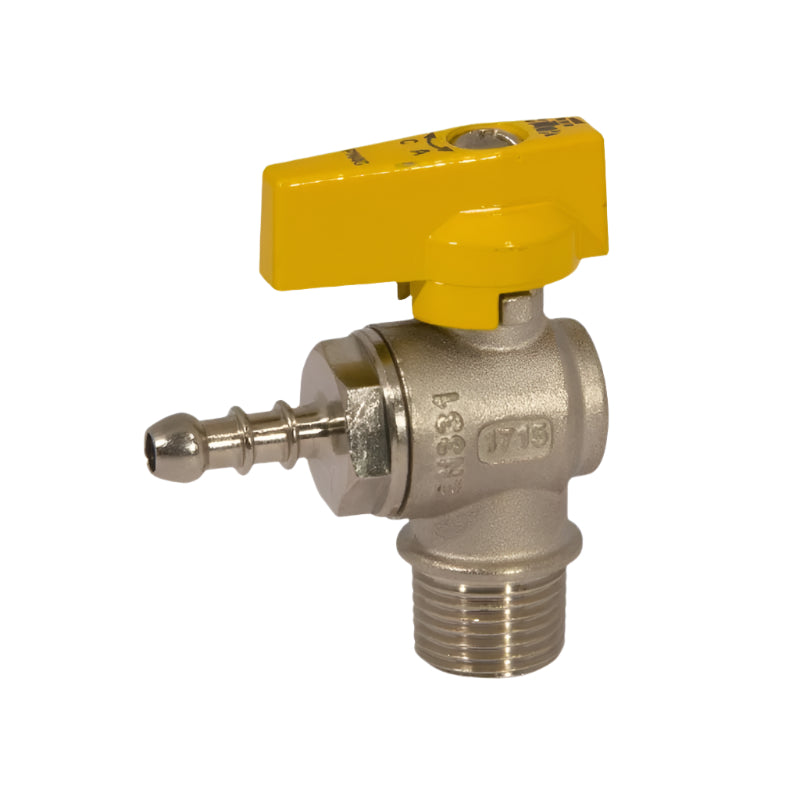 Ball Valve Bianchi Angle 1/2" M × 3/8" H