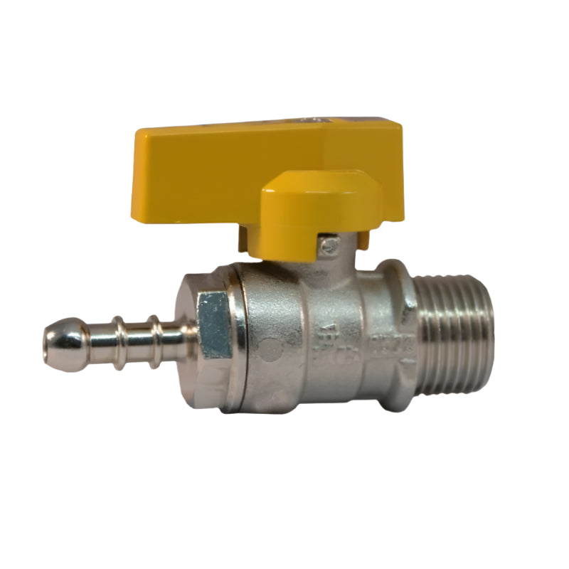 Ball Valve Bianchi Straight 1/2" M × 3/8" H