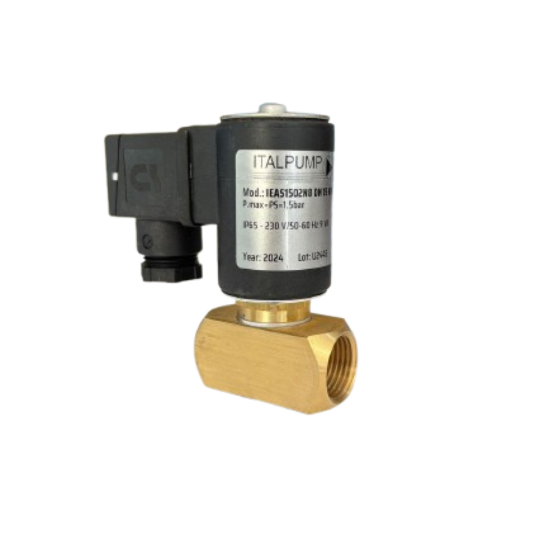 Solenoid Valve NC Auto Brass 230 VAC 1.5 BAR 1/2" Itp-Italy